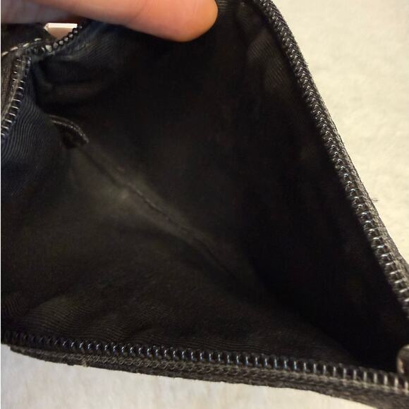 COACH Black Signature Canvas Wristlet - Picture 4 of 5